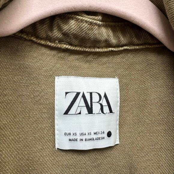 Zara Cropped Utility Jacket - Picture 3 of 3